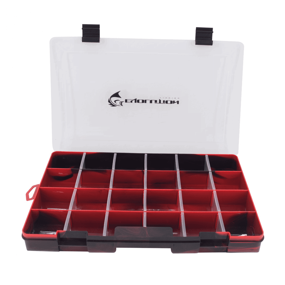Evolution Outdoor Drift Series 3700 Colored Tackle Tray - Red
